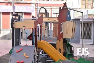 El Cabildo supervisa la finalización de las obras de mejora en la Zona Comercial Abierta de Los Llanos/Francisco Javier Santana.